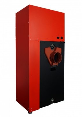 Camino 4 SLIM żeliwny kocioł na pellet z podajnikiem o mocy 10 KW ecoTOUCH 860  TOUCH T4 Separate