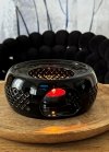 Ceramiczny DZBANEK 1L ZAPARZACZ do herbaty SITKO + PODGRZEWACZ ZESTAW