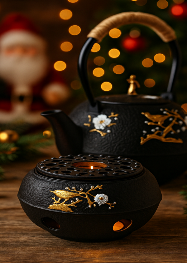 PODGRZEWACZ do dzbanka żeliwny pod imbryk czajnik