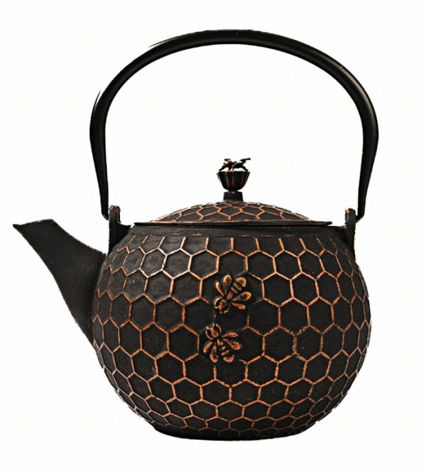 CZAJNIK ŻELIWNY IMBRYK ZAPARZACZ DO HERBATY Z SITKIEM 1,8L