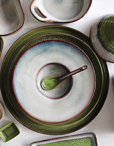 Łyżka ceramiczna do zupy RAMEN 16cm linia OMBRE mix kolor