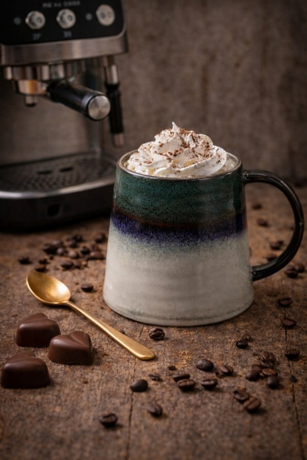 KUBEK CERAMICZNY duży 400ml do kawy herbaty czekolady 