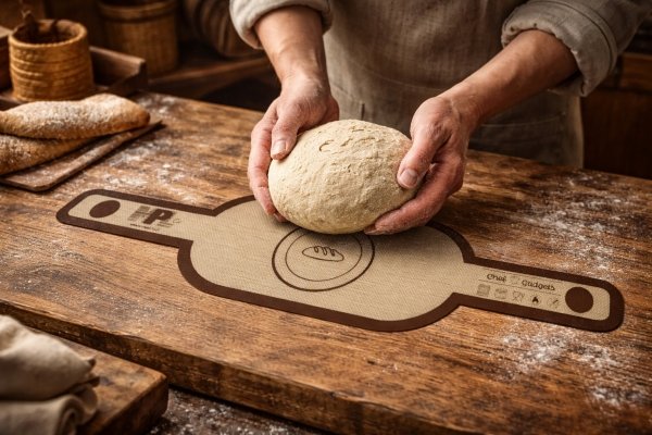 DUŻA MATA SILIKONOWA do pieczenia CHLEBA 15x61 cm NIE PRZYWIERA