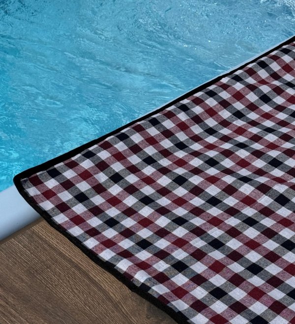 Mata Piknikowa Ogrodowa Plażowa Koc Rozkładany z izolacją 140x140 cm