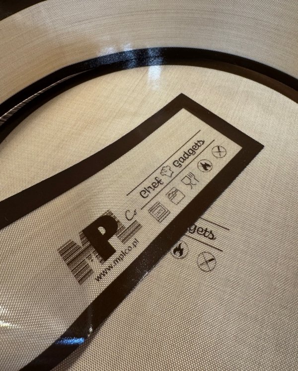 MATA do pieczenia WKŁAD do tortownicy 26cm na biszkopt sernik NIEPRZYWIERALNA