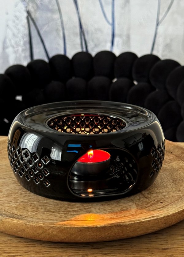  PODGRZEWACZ CERAMICZNY DO DZBANKA podstawka pod czajnik TEALIGHT 