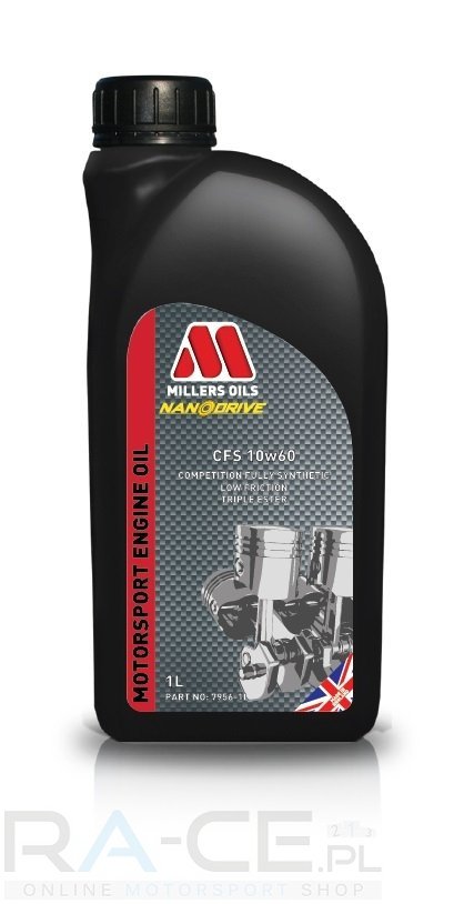 Olej silnikowy Millers Motorsport CFS 10W60, 1 litr