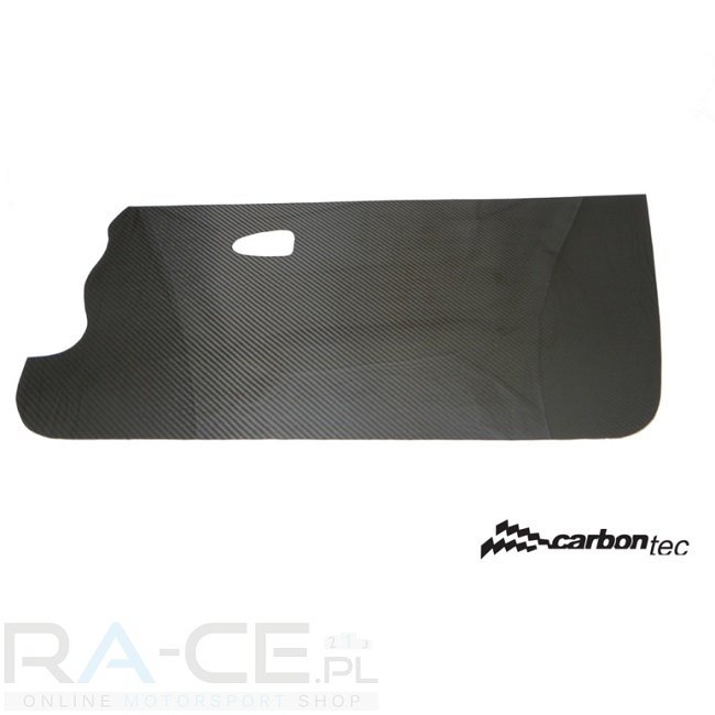 Panele carbonowe drzwi Clio Sport 172/182 przód+tył