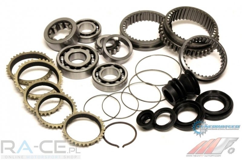 Zestaw synchronizatorów, przesuwek i łożysk Honda 1994-2001 Integra LS Hydro
