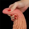 DILDO 10'' DUAL LAYERED PLATINUM SILICONE TONGUE