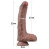 DILDO 8.5'' DUAL LAYERED SILICONE COCK