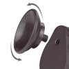 8.5'' SLIDING SKIN DUAL LAYER DONG BLACK