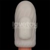 MASTURBATOR KNIGHTS RING VIBRATING DUAL PURPOSE SLEEVE-SPIRAL