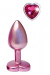 DREAMTOYS KOREK ANALNY GLEAMING LOVE PEARL PINK PLUG SMALL