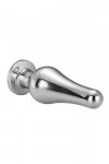 DREAMTOYS KOREK ANALNY GLEAMING LOVE SILVER PLEASURE PLUG M