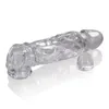 Oxballs przedłużka na penisa TPR Butch Cocksheath Clear