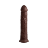 King Cock Dildo Elite 11Dual Density Silicone Cock Brown