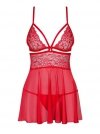 Obsessive 838-BAB-3 babydoll ze stringami L/XL