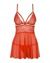 Obsessive 838-BAB-3 babydoll ze stringami 2XL/3XL