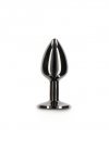 Taboom Butt Plug With Diamond Jewel Silver S