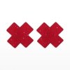 Taboom Nipple X Covers Red