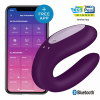 Satisfyer Double Joy Violet incl. Bluetooth and App