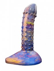 DILDO Z PRZYSSAWKĄ COSMOS