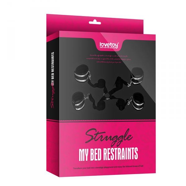 ZESTAW DO KRĘPOWANIA BED RESTRAINTS