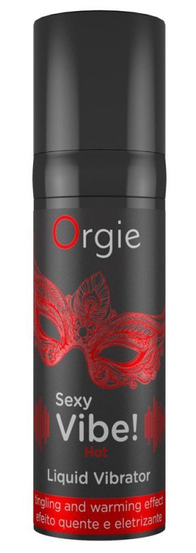 ŻEL STYMULUJĄCY SEXY VIBE! HOT - LIQUID VIBRATOR 15 ML