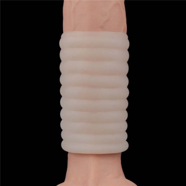 PIERŚCIEŃ NAKŁADKA VIBRATING WAVE KNIGHTS RING (WHITE)