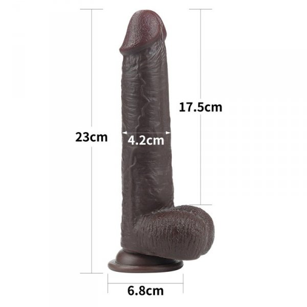 9&#039;&#039; SLIDING-SKIN DILDO