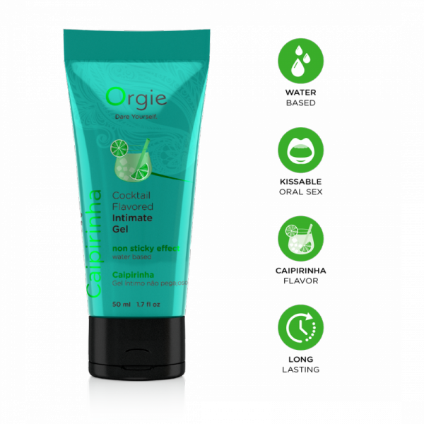 LUBE TUBE COCKTAIL - CAIPIRINHA - 50 ML