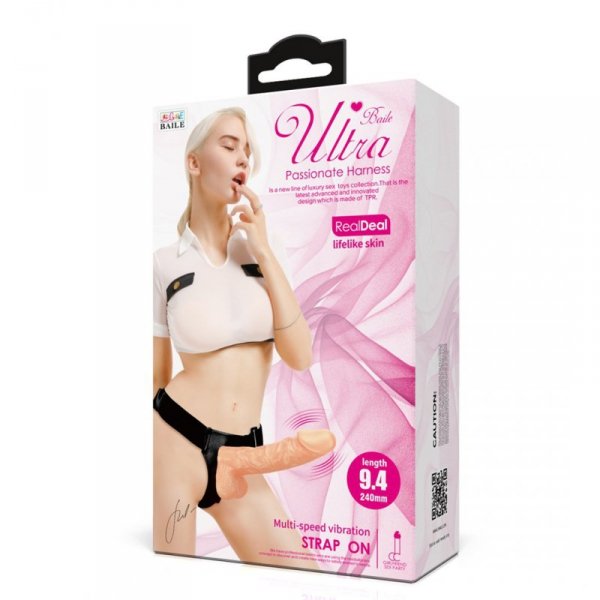 STRAP ON WIBRATOR ULTRA PASSIONATE HARNESS
