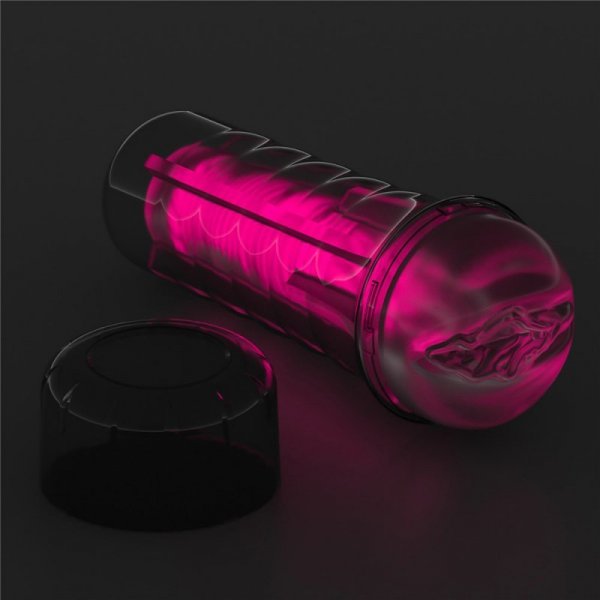 MASTURBATOR 8.5&#039;&#039; LUMINO PLAY MASTURBATOR - PINK GLOW
