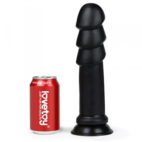 DILDO 11.25&quot; KING SIZED ANAL RIPPLES