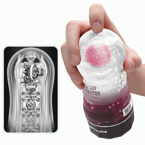 MASTURBATOR PRETTY LOVE VACUUM CUP BLACK HOLE