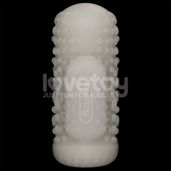 MASTURBATOR KNIGHTS RING VIBRATING DUAL PURPOSE SLEEVE-DRIP
