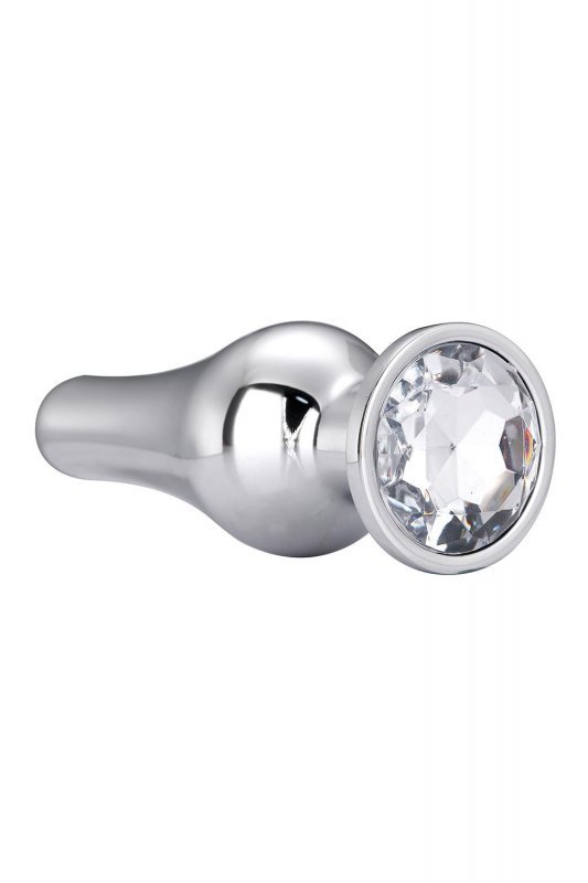 DREAMTOYS KOREK ANALNY GLEAMING LOVE SILVER PLEASURE PLUG L