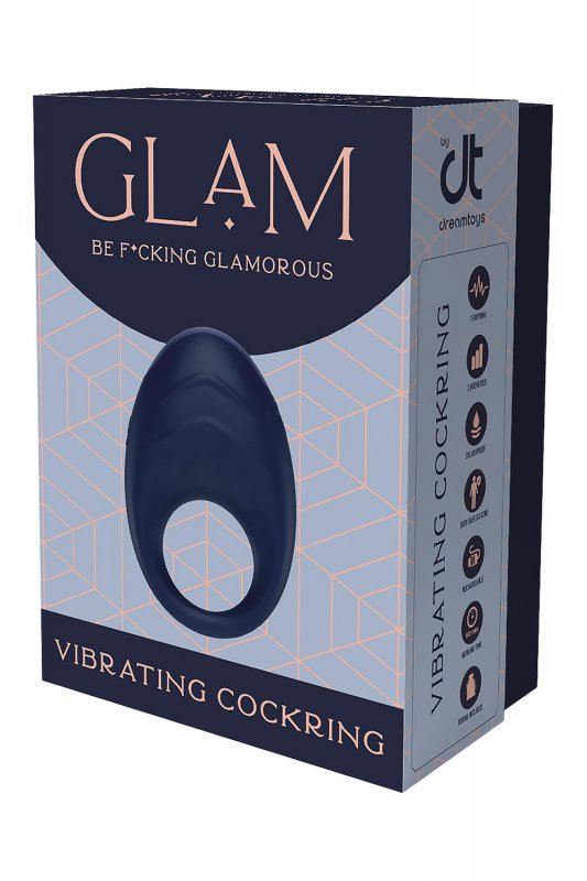 DREAMTOYS PIERŚCIEŃ EREKCYJNY GLAM VIBRATING COCKRING