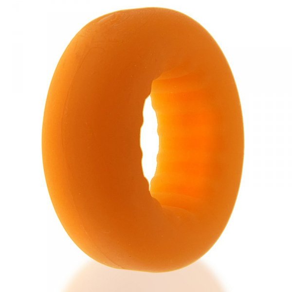 Oxballs - Axis Rib Griphold Cockring Ice Orange