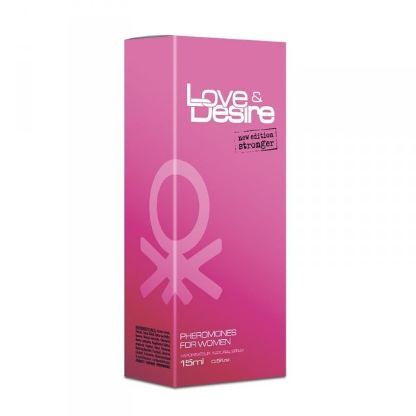 Perfumy z feromonami damskimi Love&Desire Pheromones for Women 15ml