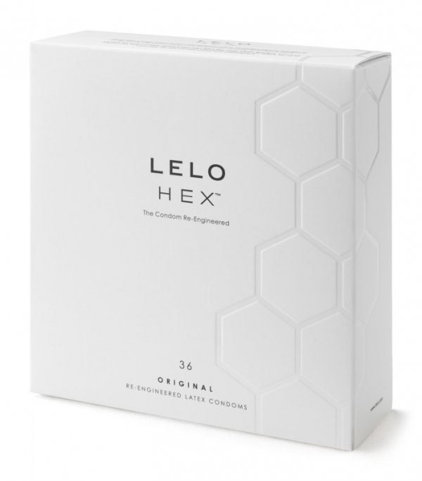 LELO - HEX Original prezerwatywy lateksowe (36 sztuk)