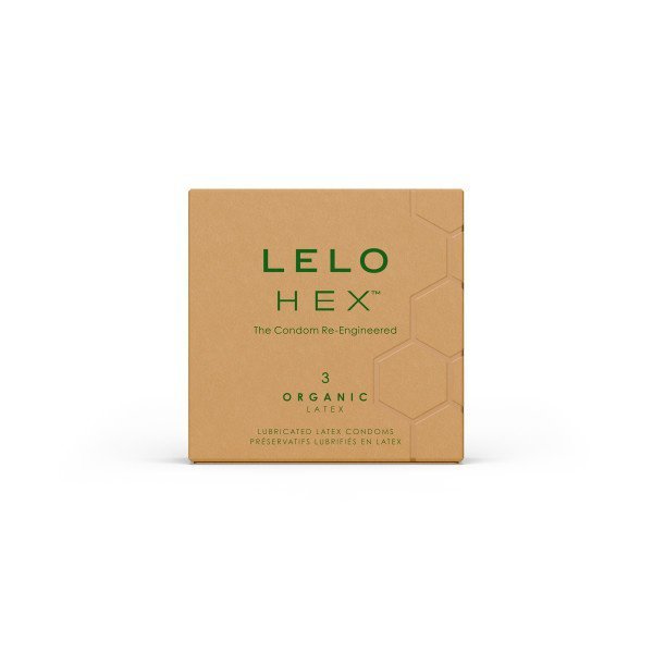 Prezerwatywy organiczne LELO HEX Organic Condoms 3 pack