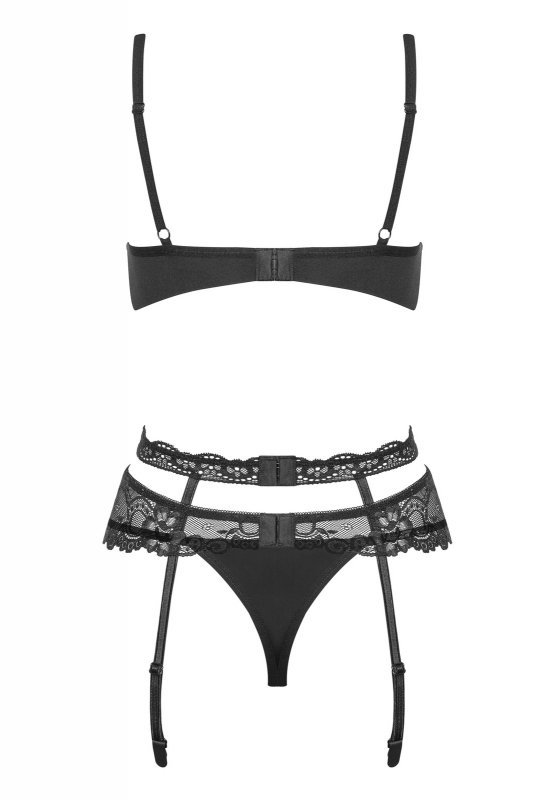 Obsessive komplet bielizny Heartina L/XL