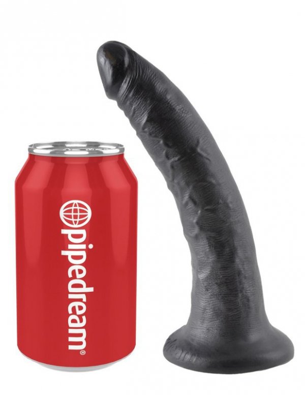 King Cock 7&quot; Cock Black
