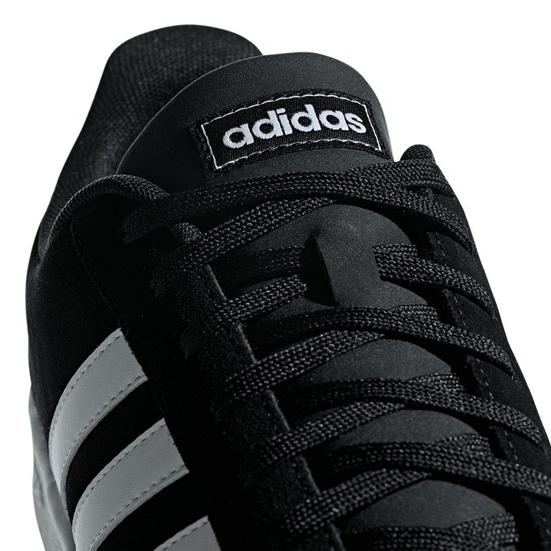 Adidas buty męskie czarne zamszowe Grand Court F36414
