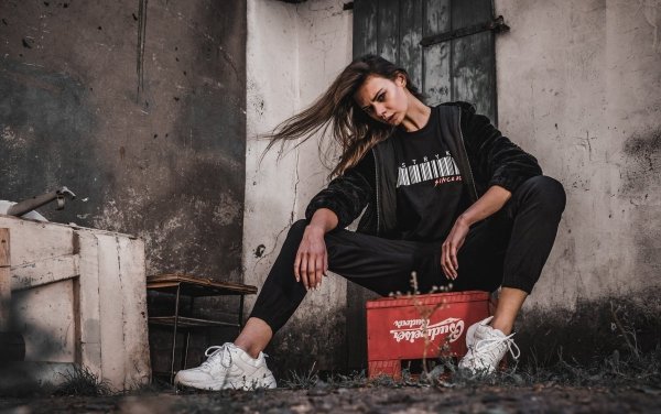 Koszulka Dystrykt Bar Code Czarna