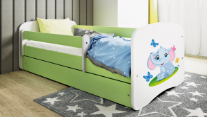 Łóżko dziecięce SŁONIK różne kolory 180x80 cm