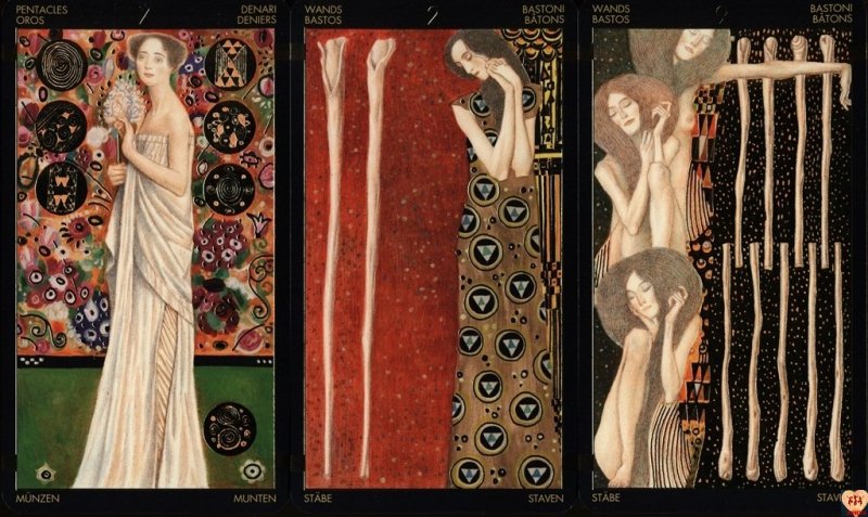 Golden Tarot of Klimt, instr.PL