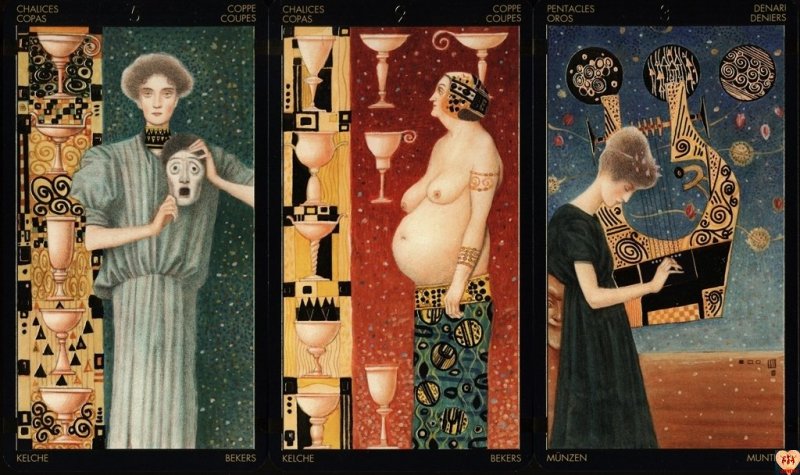 Golden Tarot of Klimt, instr.PL